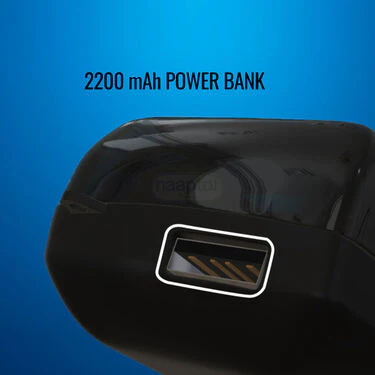 Smart Bluetooth Earbuds With LED Display Power Bank & Torch + Free Trimmer (TWS63) - Image 5