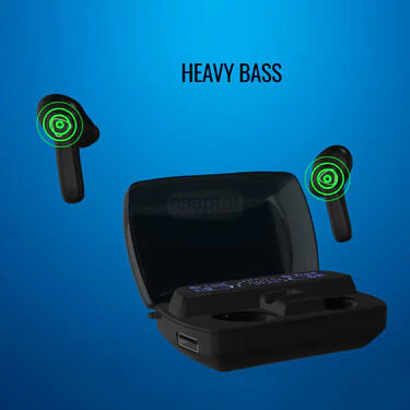 Smart Bluetooth Earbuds With LED Display Power Bank & Torch + Free Trimmer (TWS63) - Image 8
