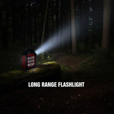 Solar Emergency Light With Long Range Flashlight (LL16) - Image 4