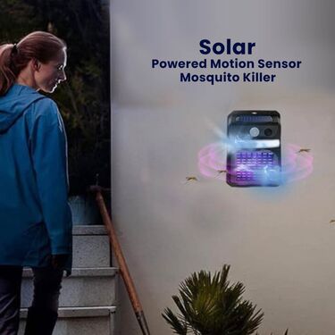 Solar Powered Motion Sensor Mosquito Killer - Image 2