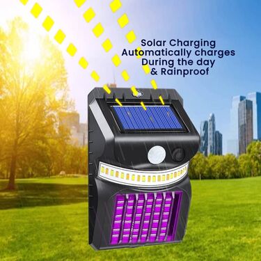 Solar Powered Motion Sensor Mosquito Killer - Image 3