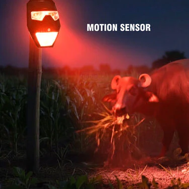 Solar Rrechargeable Animal Repellent light With Motion Sensor (LL37) - Image 5