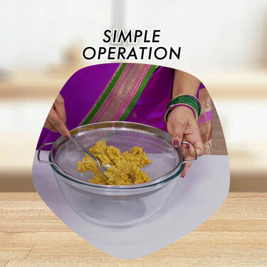Stainless Steel Big Puran Jaali - Buy 1 Get 1 (2PJ1) - Image 4