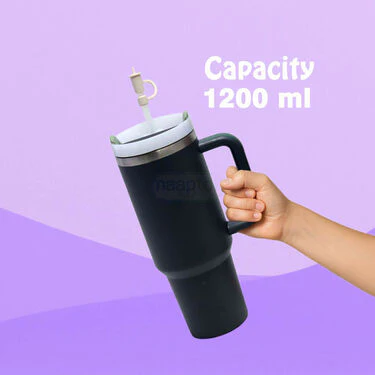 Stainless Steel Double Wall Vacuum Insulated Big Flask (1SFT1) - Image 5