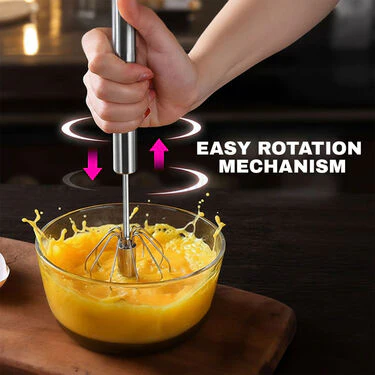 Stainless Steel manual Hand Blender & Whisker (HB3) - Image 3