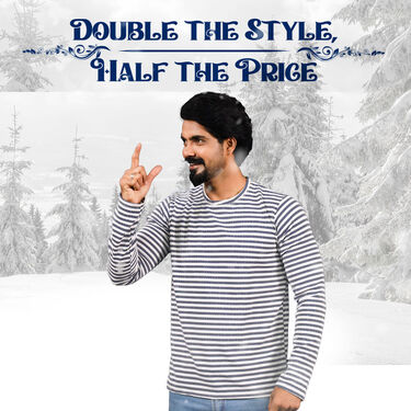 Stylish Full Sleeves T-Shirts BOGO (2RT1) - Image 4