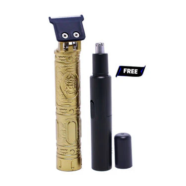 Stylish Golden Trimmer With Free Ear & Nose Trimmer (PMTNT) - Image 2
