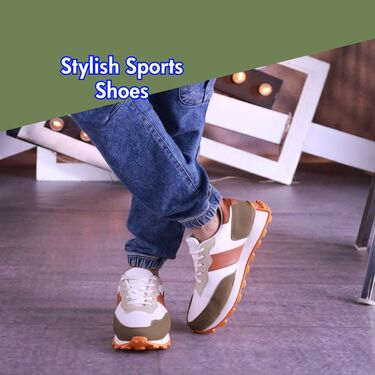 Stylish Sports Shoe With Free Slipper (SSC33) - Image 3