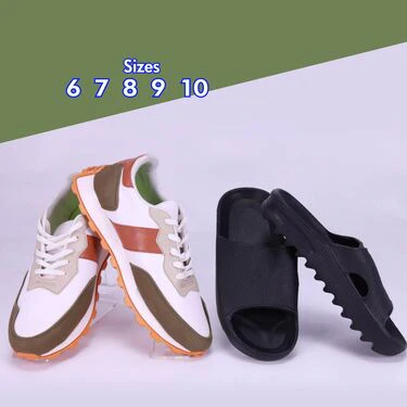 Stylish Sports Shoe With Free Slipper (SSC33) - Image 5
