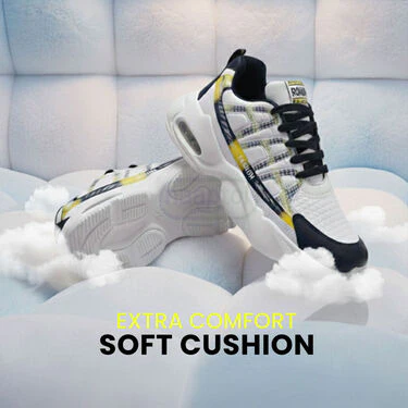 Stylish Sports Shoes With Free Watch And Wallet (SSC36) - Image 4