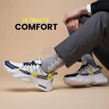 Stylish Sports Shoes With Free Watch And Wallet (SSC36) - Image 5