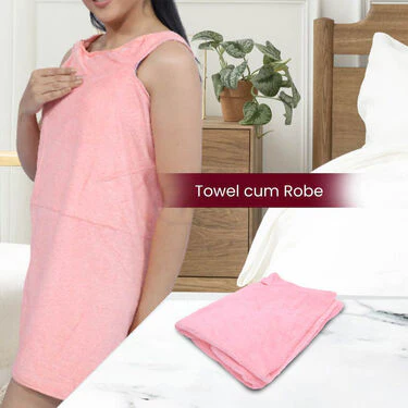Super Absorbent Bath Towel Robe (BT8) - Image 4
