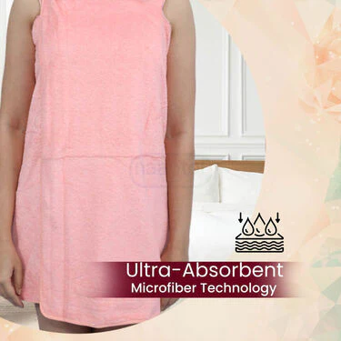 Super Absorbent Bath Towel Robe (BT8) - Image 5