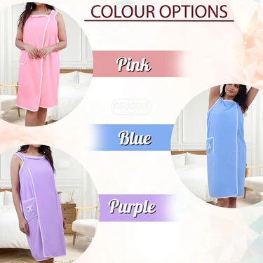 Super Absorbent Bath Towel Robe (BT9) - Image 2