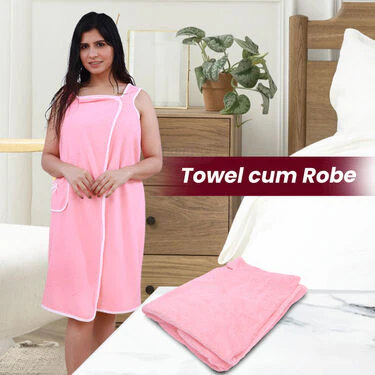 Super Absorbent Bath Towel Robe (BT9) - Image 5
