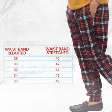 Super Warm & Comfortable Winter Pyjama Pants - Pick Any 1 (MWP-1) - Image 5