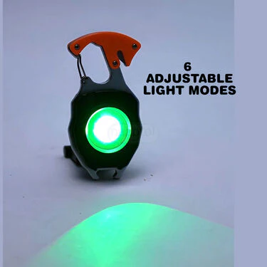 Ultra Bright Keychain Led Light Inbuilt Tools & Lighter (LL19) - Image 3
