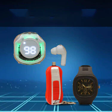 Ultrapods Pro+New Keychain Power Bank With Free Stylish Watch (TWS45) - Image 2
