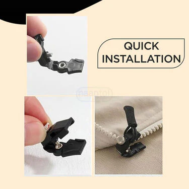 Universal Zipper Slider Replacement Pack of 12 (PD39) - Image 4