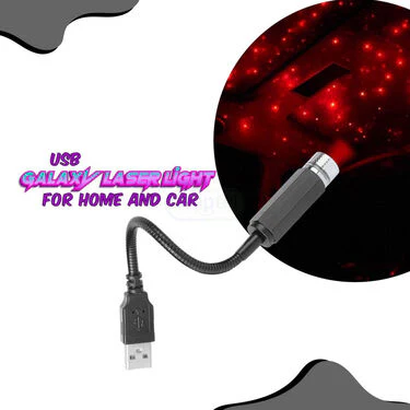 USB Galaxy Laser Light For Home And Car (LL1) - Image 2
