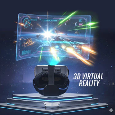 VR BOX Virtual Reality 3D Glasses Headset (VRBG1) - Image 4