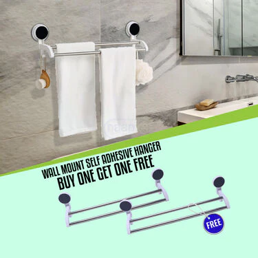 Wall Mount Self Adhesive Hanger Buy 1 Get 1 (PF8) - Image 2