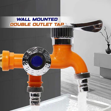 Wall Mounted Double Outlet Tap (DOT1) - Image 2