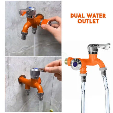 Wall Mounted Double Outlet Tap (DOT1) - Image 3
