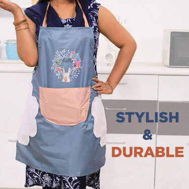 Waterproof PVC Apron with Pocket & Hand Wipe (AP2) - Image 3