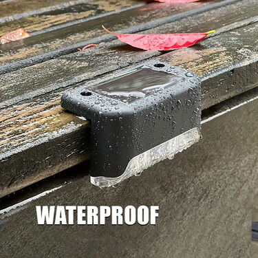 Waterproof Solar Deck Lights ( Pack of 4 ) (D18) - Image 4