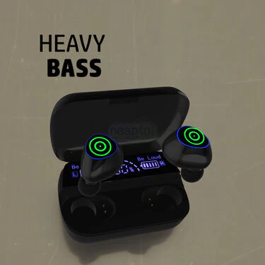 Wireless Bluetooth Earbuds With Free 3 Type C Fast Charging Cable (TWS61) - Image 3