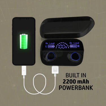 Wireless Bluetooth Earbuds With Free 3 Type C Fast Charging Cable (TWS61) - Image 6