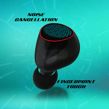 Wireless Bluetooth Earbuds With inbuilt Screen & Powerbank With Free Multipurpose Cable Kit & Mobile Stand (TWS65) - Image 6