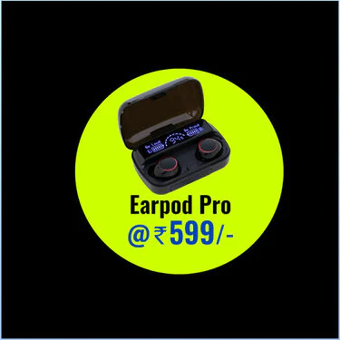 Wireless Bluetooth Earpod with Charging Case & Inbuilt Powerbank (GB-TW25) - Image 3