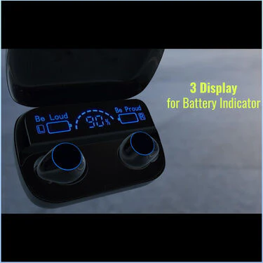 Wireless Bluetooth Earpod with Charging Case & Inbuilt Powerbank (GB-TW25) - Image 6