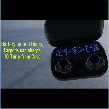 Wireless Bluetooth Earpod with Charging Case & Inbuilt Powerbank (GB-TW25) - Image 8