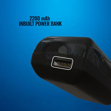 Wireless Bluetooth Earpod With Charging Chase Torch & Inbuilt Powerbank + FREE 3 In 1 Charging Cable (TWS62) - Image 3