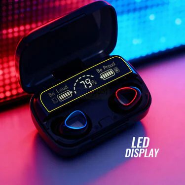 Wireless Bluetooth Earpods With Inbuilt Power Bank (TWS87) - Image 3