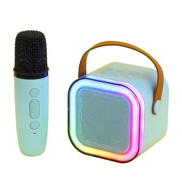 Wireless Bluetooth Karaoke Speaker & Mic with Colourful dancing lights (KBS1) - Image 2
